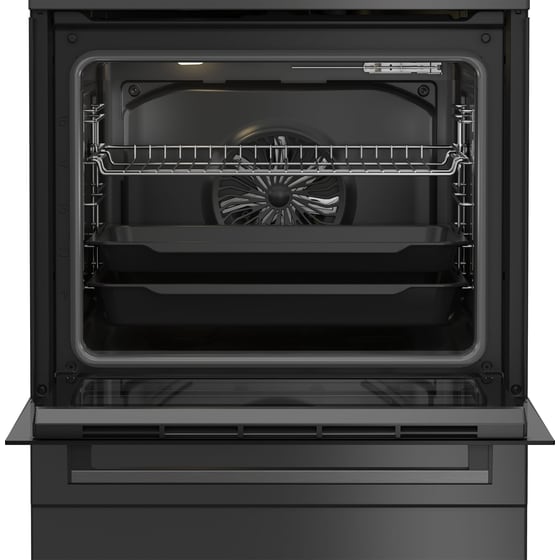 BEKO FBM6730GA 72 Lt Ανθρακί Ηλεκτρική Κουζίνα Κεραμική image 4