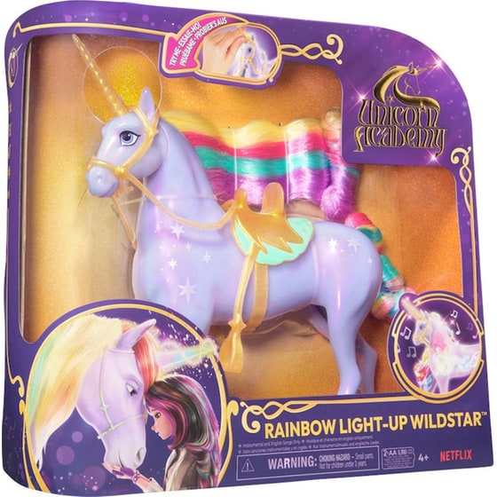 Spin Master Unicorn Academy Rainbow Light-Up Wildstar Μονόκερος (6071157) image 0
