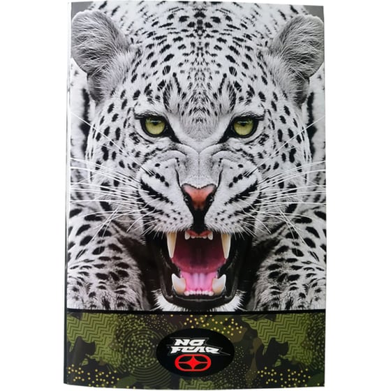 Τετράδιο Καρφίτσα BACK ME UP NO FEAR Β6 Jaguar - Play Game 40 Φύλλων (1 Τεμάχιο - 2 σχέδια) image 0