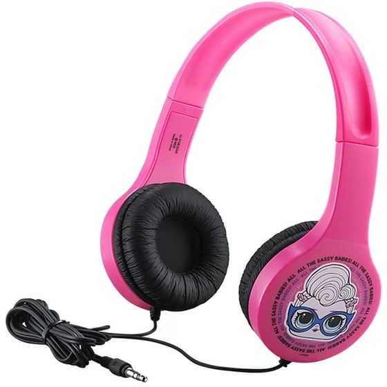 Ekids Lol Surprise Remix Ενσύρματα Ακουστικά Με Ασφαλή Μέγιστη Ένταση Ήχου Για Παιδιά Ll-v126 Ροζ Ακουστικά Κεφαλής image 0