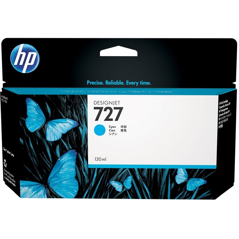 HP 727 Κυανό Μελάνι Εκτυπωτή B3P19A