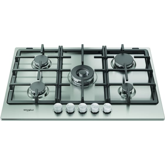 Εστία Αερίου Αυτόνομη WHIRLPOOL TKRL 761 IX K 75 cm Inox image 1