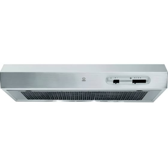 INDESIT ISLK66LSX 60 cm Inox Απορροφητήρας Ελεύθερος image 0