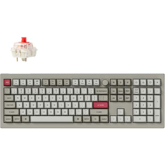 Keychron V6M-R1 Gaming Μηχανικό Ασύρματο Πληκτρολόγιο image 0