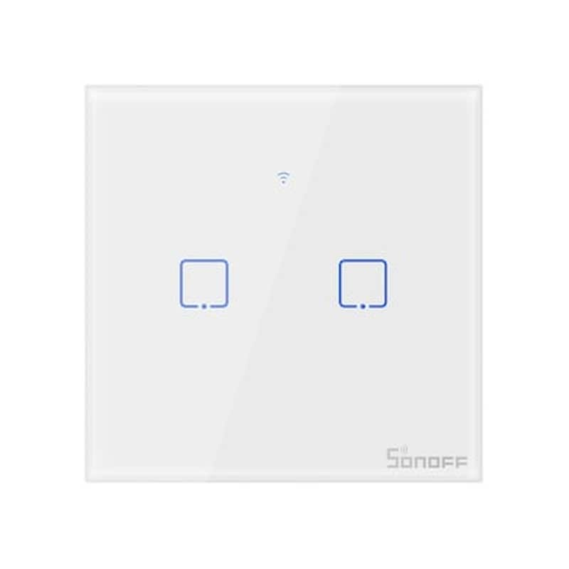 SONOFF Smart Switch Wifi + Rf 433 Sonoff T1 Eu Tx 2-channel