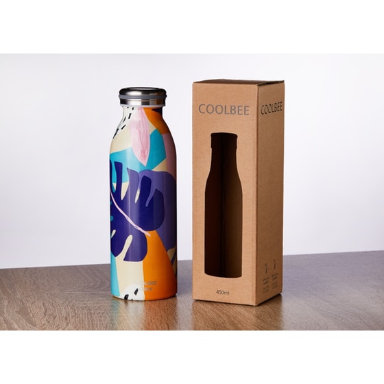 Μπουκάλι Θερμός Αλουμινίου 450Ml Leaves image 0