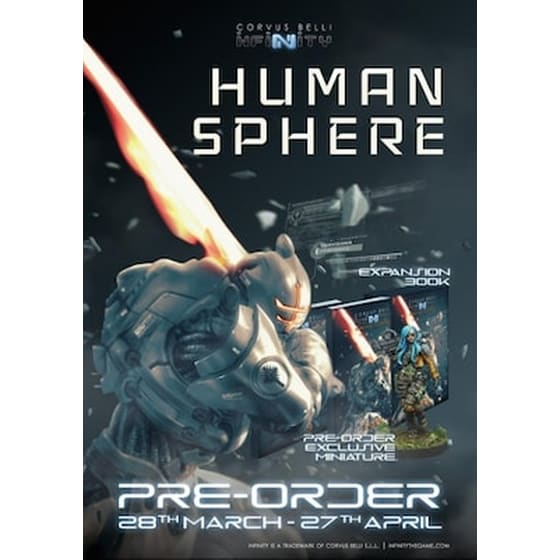 Infinity: Human Sphere N3 Επιτραπέζιο (Corvus Belli) image 0