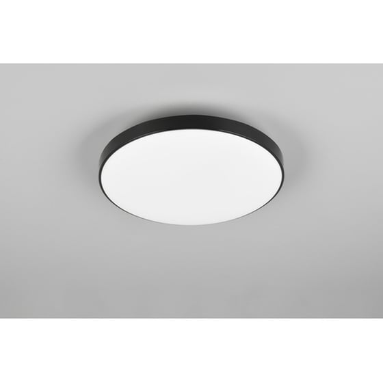 Trio Lighting Πλαφονιέρα Οροφής Μπάνιου Μαύρη image 4