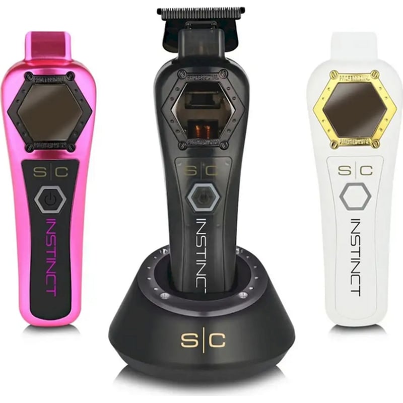 STYLECRAFT Επαγγελματικό Trimmer STYLECRAFT Instinct Metal Μαύρο/Ροζ/Λευκό