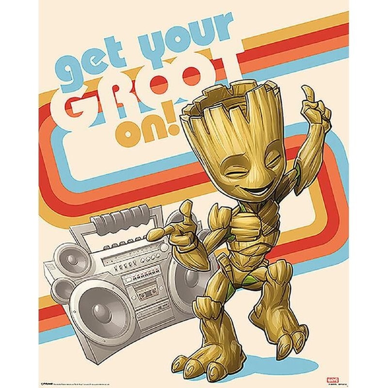 PYRAMID INTERNATIONAL Αφίσα Marvel Guardians Of The Galaxy - Get Your Groot On Κάθετη 50x40 cm