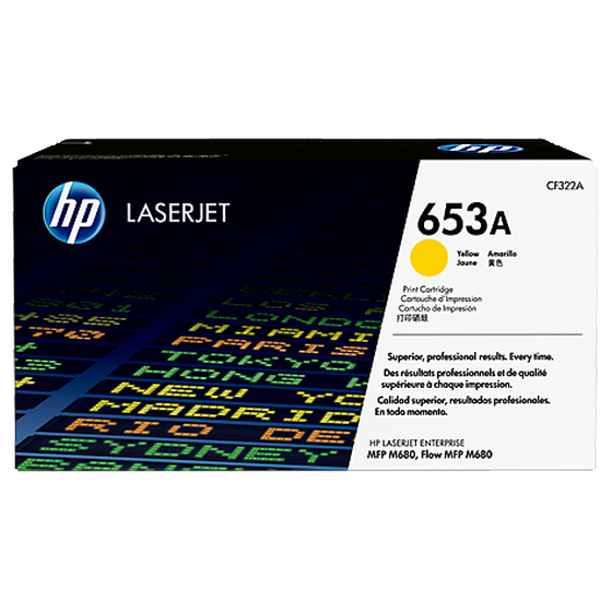Toner HP 653A CF322A - Yellow image 0