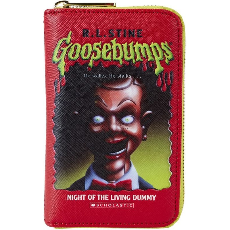 LOUNGEFLY Πορτοφόλι Loungefly - Sony Goosebumps - Book Cover Zip Around Wallet (GSBWA0002)