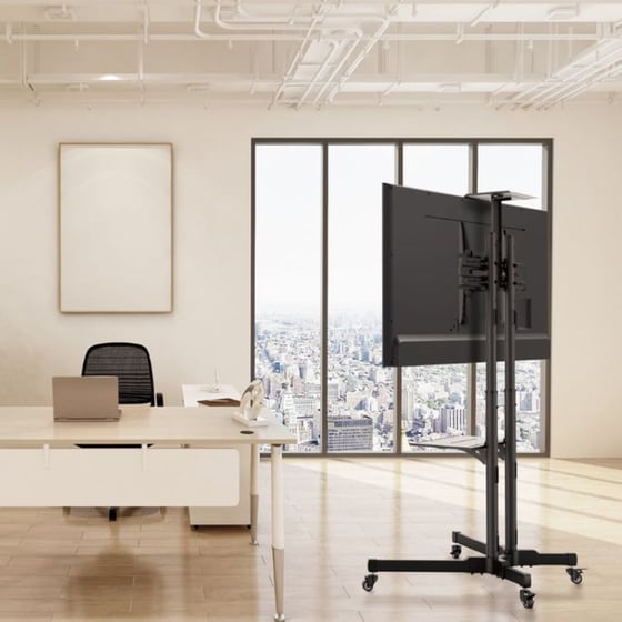 Βάση Τηλεόρασης Επιδαπέδια Akai ST3770 37’’- 70’’ έως 50kg image 4