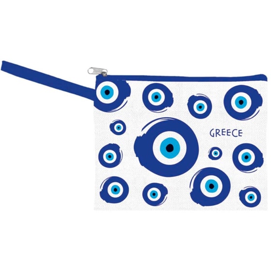Τσαντάκι Υφασμάτινο Greece Mάτι image 0