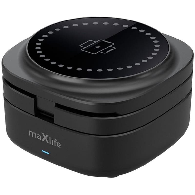 Ασύρματος Φορτιστής Maxlife MXWC‑06 USB-C 15 W - Μαύρο