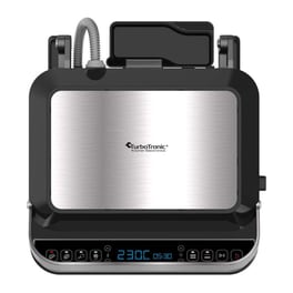 TurboTronic TT-CG900 2000 W Ασημί Ψηστιέρα - Γκριλιέρα