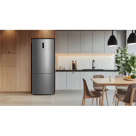 MIDEA MDRB593FGE46 No Frost 435 Lt Inox Ψυγειοκαταψύκτης image 7