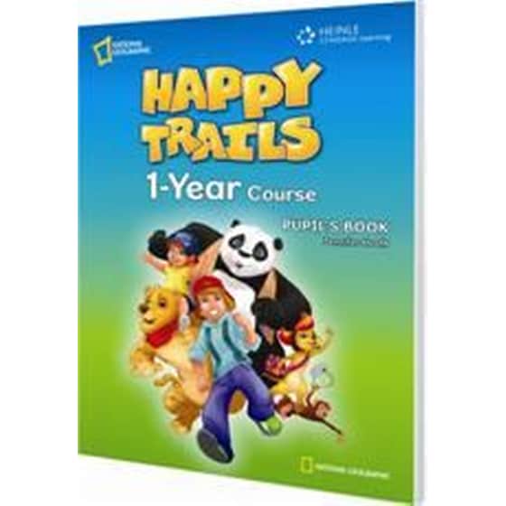Happy Trails- One-Year Course Pupil's Book with Starter Booklet and Audio CD Pupil's Book image 0