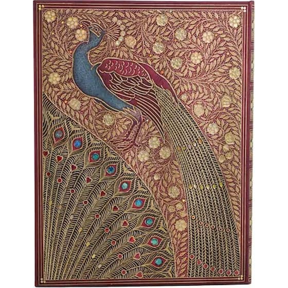 Ημερολόγιο Εβδομαδιαίο 2027 Paperblanks 18Μ Ultra Hardcover Hafiz Peacocks image 3