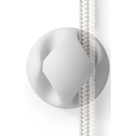 Clips Καλωδίων Nedis Cable Management 2 υποδοχές 6τμχ Λευκό image 3
