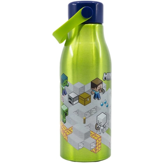 Θερμός Stor Minecraft Isometric Αλουμίνιο 760 ml - Πράσινο image 2