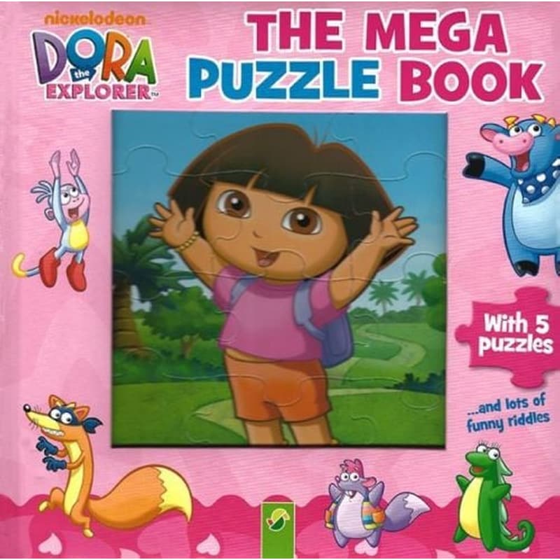 Dora the explorer- The mega puzzle book