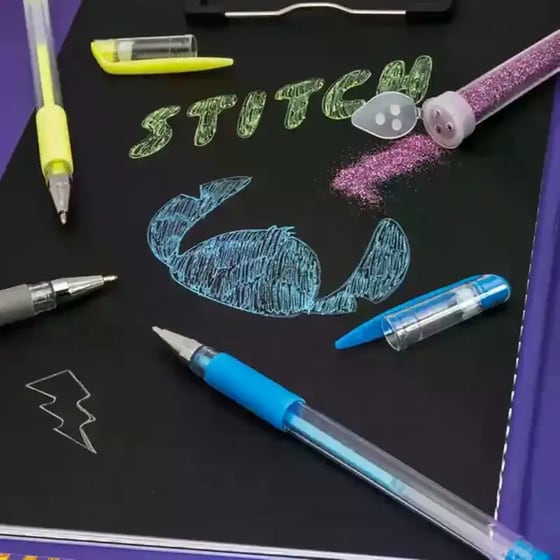 Στυλό Ballpoint Happihobbi με Μαύρο Μελάνι image 3
