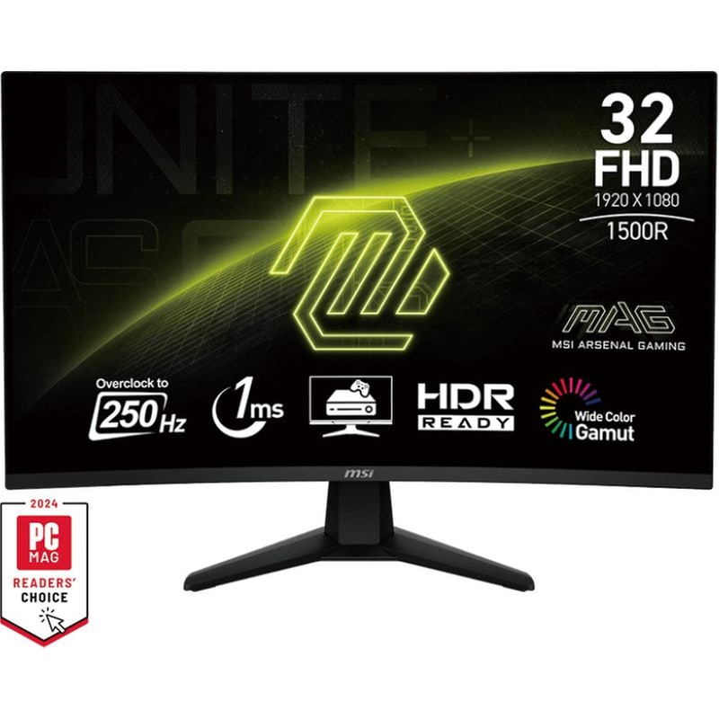 MSI MAG Series MAG 32C6X 31.5 VA Curved 250 Hz 1 ms