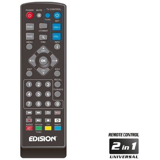 Ψηφιακός Δέκτης Edision Picco T265 Pro Mpeg-4 - Μαύρο image 4
