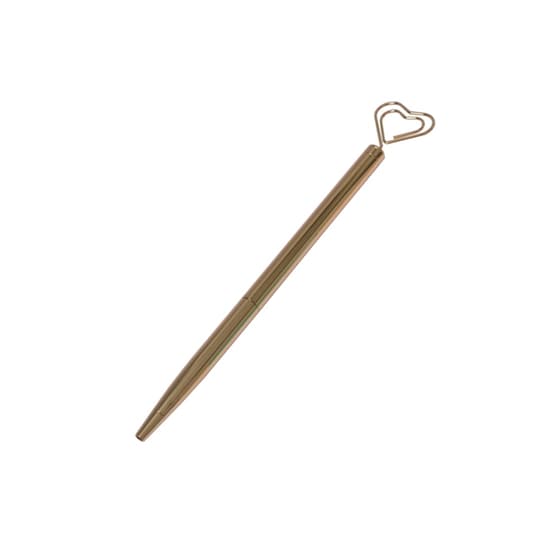 Στυλό Διαρκείας Coolbee Gold With Heart Topper 1mm image 0