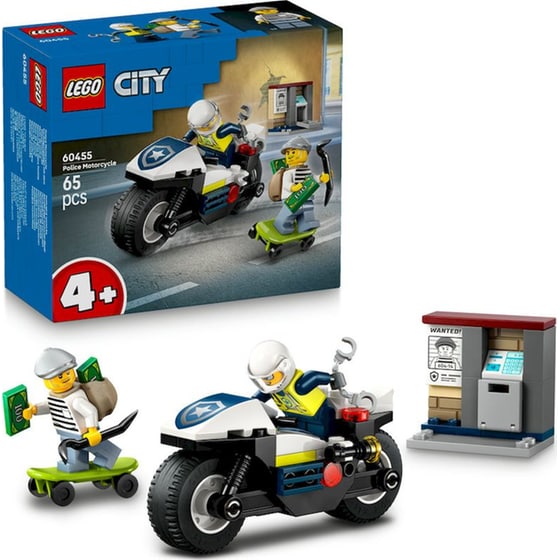 LEGO® City Police Motorcycle Chase (60455) image 1