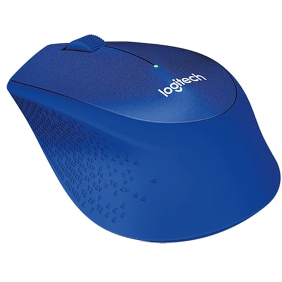 Logitech M330 Silent Plus Ασύρματο Mini Ποντίκι Μπλε image 1