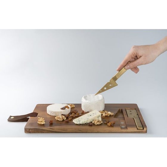 Δίσκος Σερβιρίσματος DoIY Cheeseporn 37x23x4cm Καφέ image 1