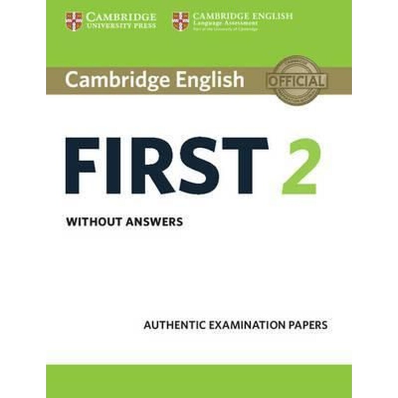 Cambridge English First 2 Students Book