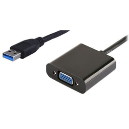 Powertech Converter Usb 3.0 Σε Vga Pth-021, Full Hd, Μαύρο