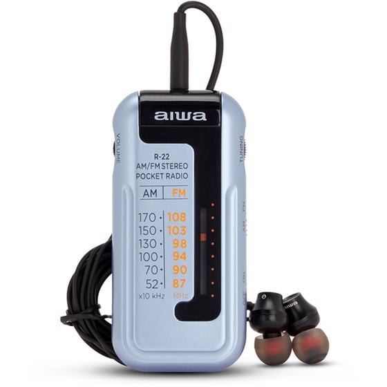 Φορητό Radio Aiwa R-22SL - Ασημί image 7