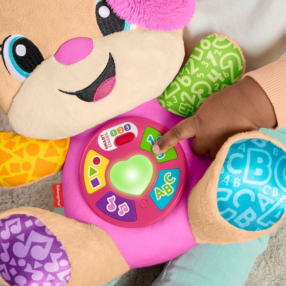 Fisher-Price Εκπαιδευτικό Σκυλάκι Smart Stages Ροζ (JFD34) image 3