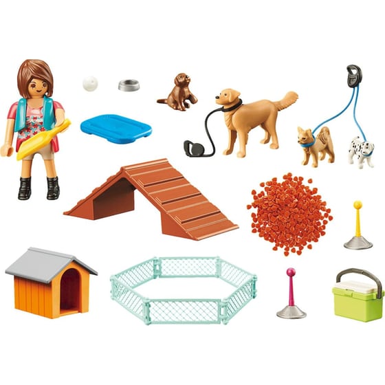PLAYMOBIL® City Life Gift Set Εκπαιδεύτρια Σκύλων (70676) image 1