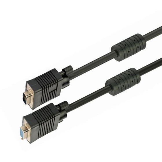 Καλώδιο VGA Cablexpert HD15M/HD15F Dual-Shielded Με 2 Ferrite 10m - Μαύρο image 0