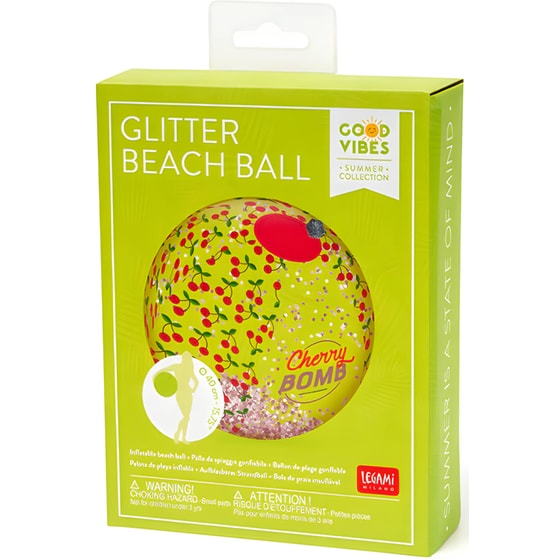 Φουσκωτή Μπάλα Παραλίας Legami Κεράσια - Διάφανη image 2