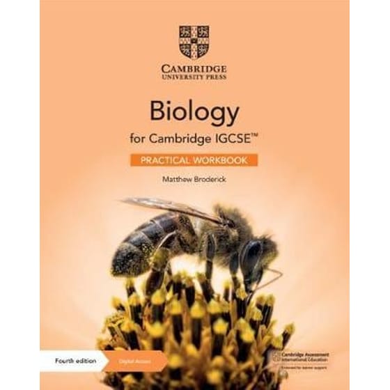 Cambridge IGCSE Biology Practical Workbook with Digital Access (2 Years) image 0