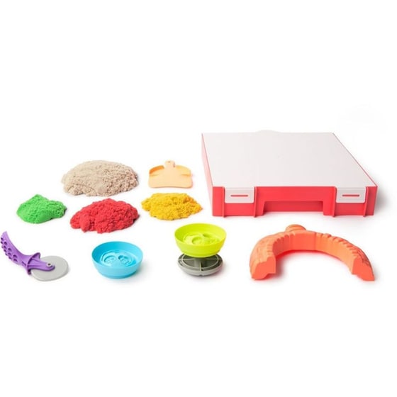 Kinetic&nbsp;Sand&nbsp;Παιχνίδι Κατασκευών με Άμμο Pizza Workshop image 2