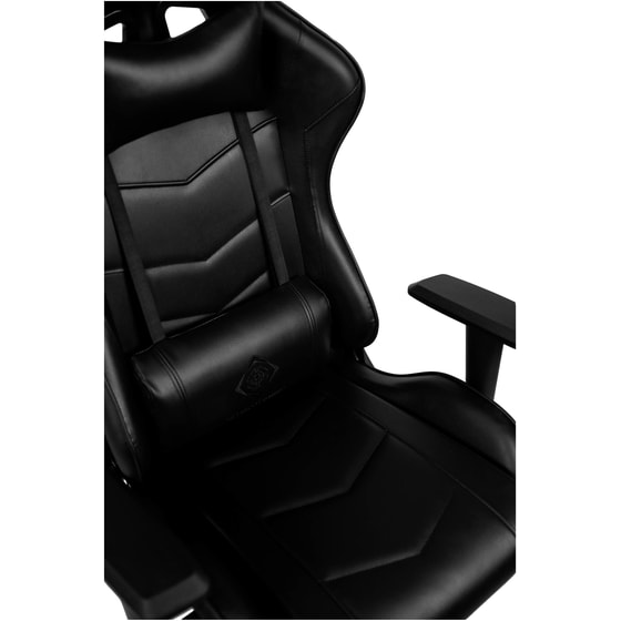 Gaming Καρέκλα Deltaco GAM-096 από Τεχνητό Δέρμα - Μαύρη image 3