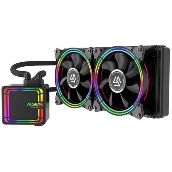 Υδρόψυξη επεξεργαστή Alseye H240 v4.0 120mm RGB image 0