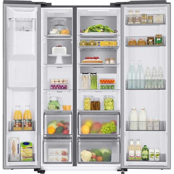 SAMSUNG RS68A884CSL/EF No Frost 635 Lt με SpaceMax και Wifi Inox Ψυγείο Ντουλάπα image 6