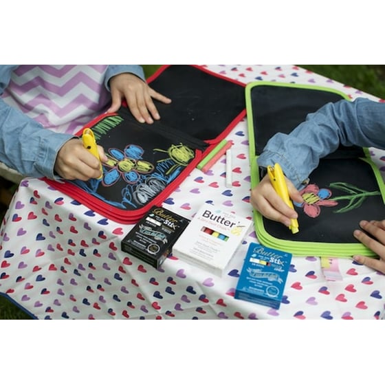 Jaq Jaq Bird Βιβλίο Ζωγραφικής Με Κιμωλίες Starry Pink Lavender image 1