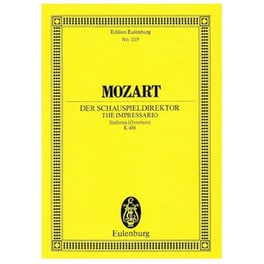 Βιβλίο Για Σύνολα Editions Eulenburg Mozart - The Impressario Overture [pocket Score]
