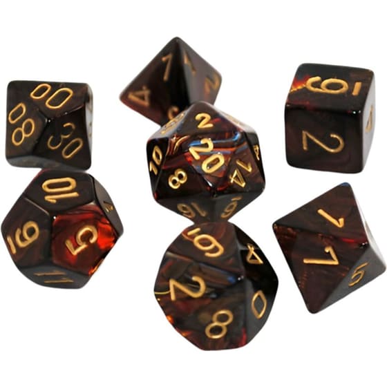 Chessex Scarab - Blue Blood/Gold CHESSEX image 0