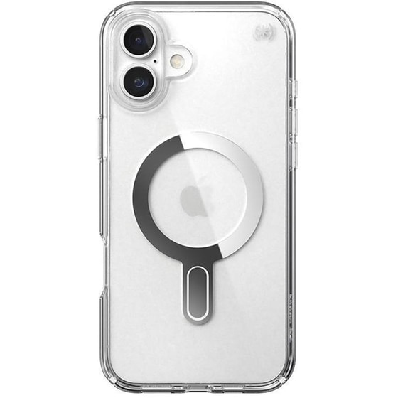 Θήκη Apple iPhone 16 Plus - Speck Presidio ClickLock - Clear/Chrome image 0