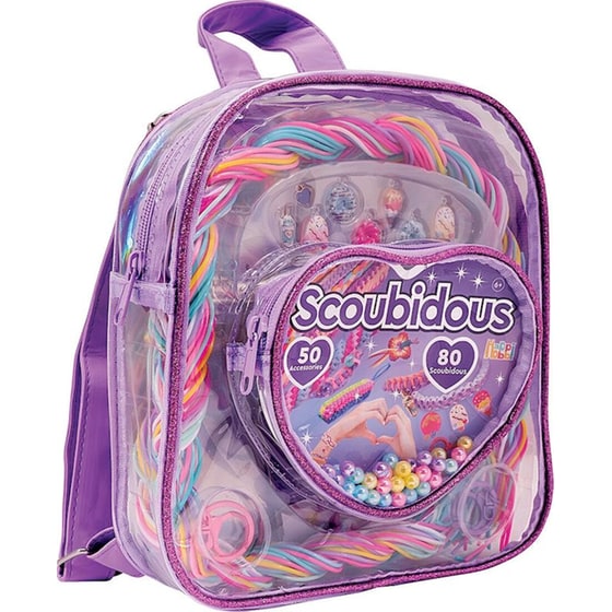 HappiHobbi Scoubidous Σακίδιο Πλάτης με 80 Scoubidous & Αξεσουάρ image 5